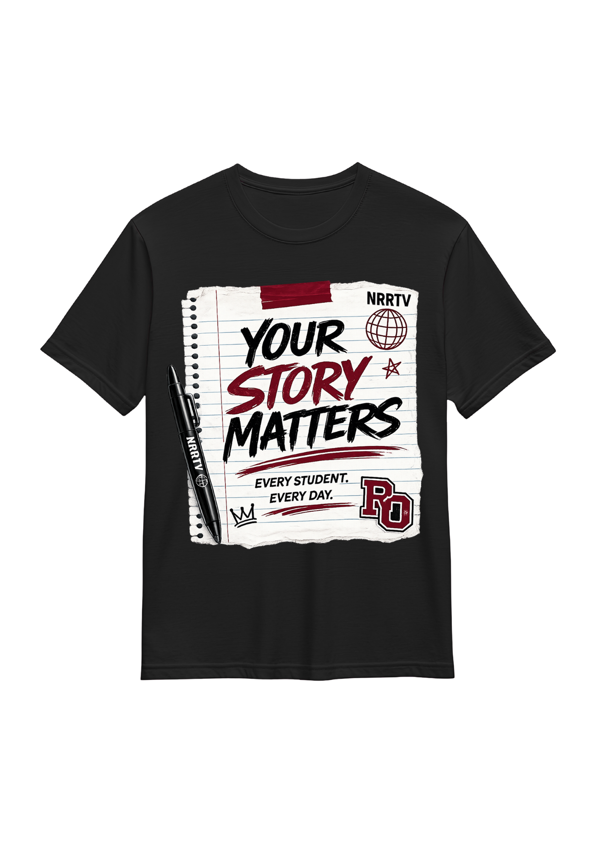NRRTV × Red Oak “Your Story Matters” Tee