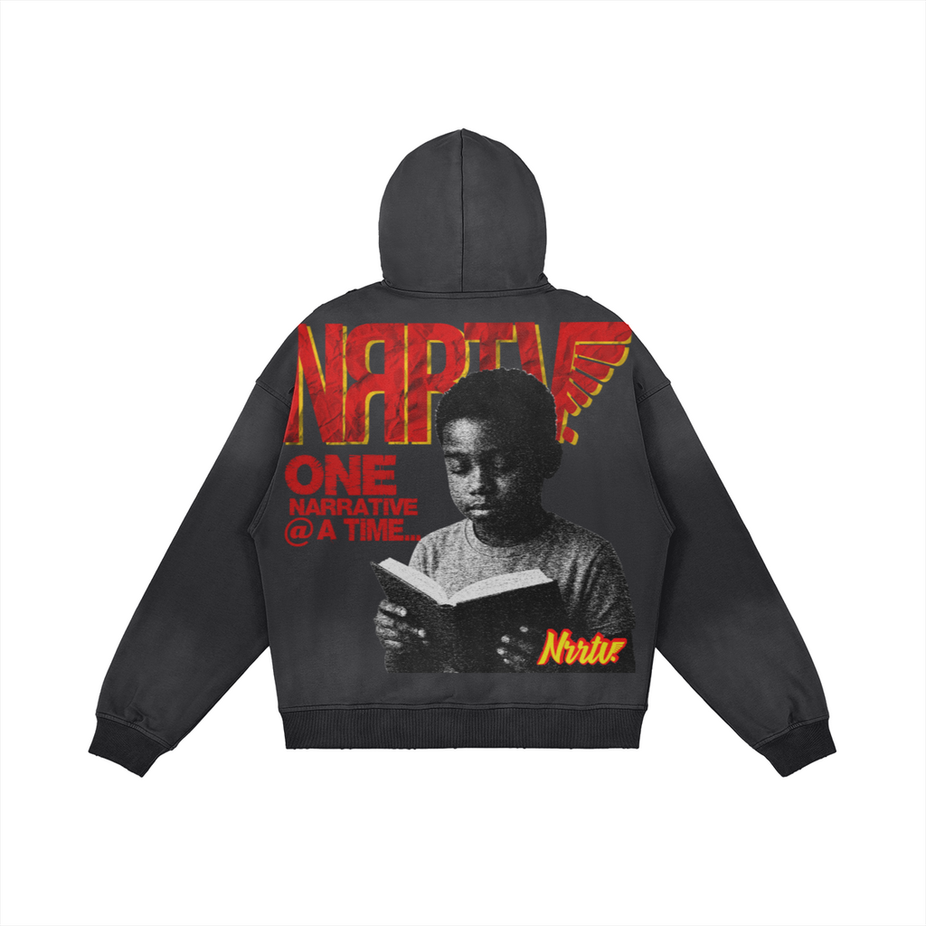 ONE NARRATIVE AT A TIME "SAMPLE" HOODIE